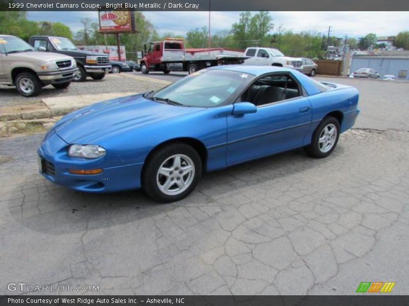 Bright Blue Metallic / Dark Gray 1999 Chevrolet Camaro Coupe
