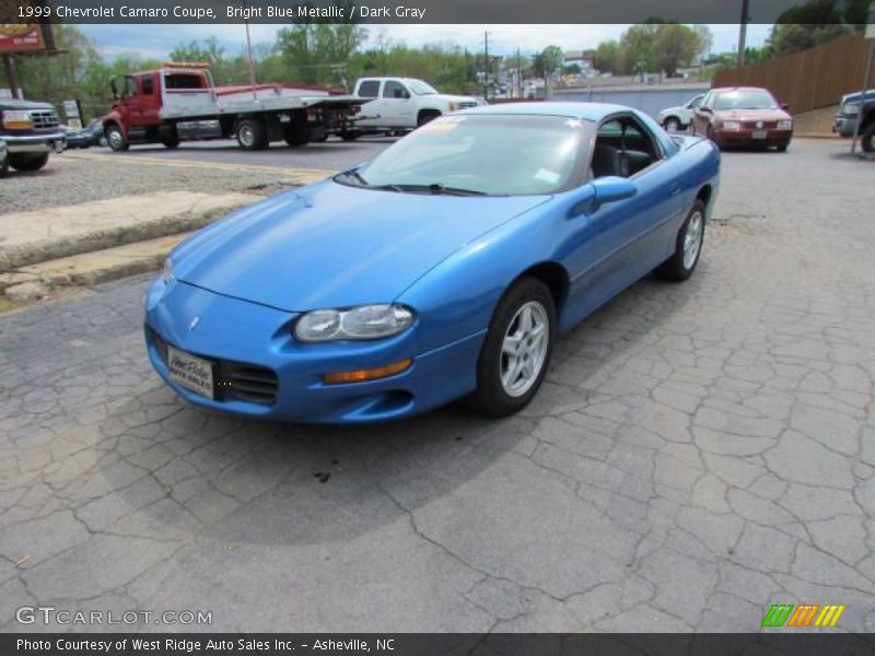 Bright Blue Metallic / Dark Gray 1999 Chevrolet Camaro Coupe