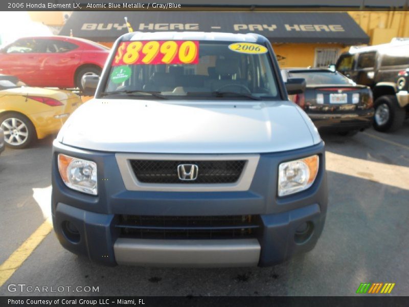 Atomic Blue Metallic / Gray/Blue 2006 Honda Element LX