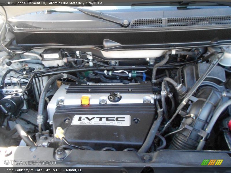  2006 Element LX Engine - 2.4L DOHC 16V i-VTEC 4 Cylinder