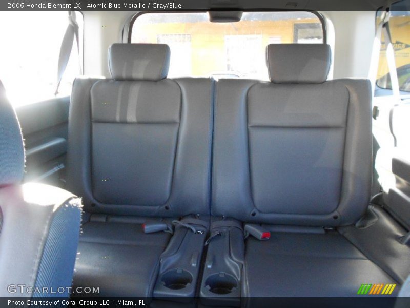 Atomic Blue Metallic / Gray/Blue 2006 Honda Element LX