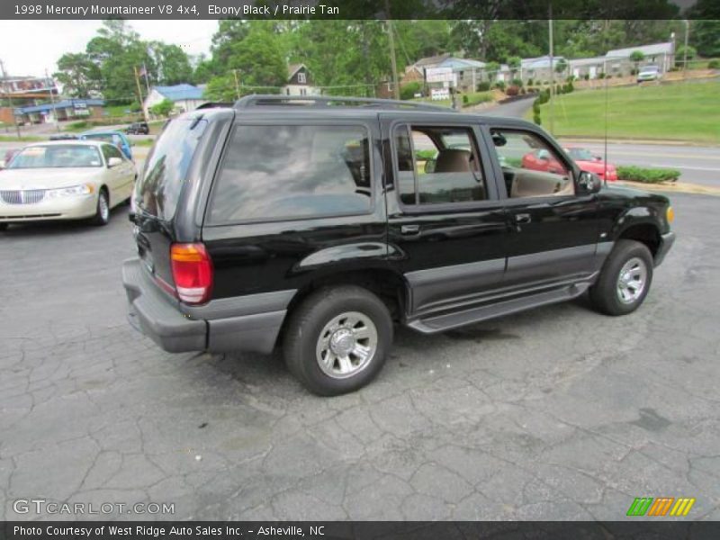 Ebony Black / Prairie Tan 1998 Mercury Mountaineer V8 4x4