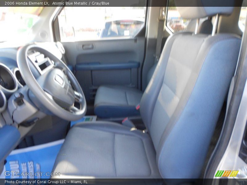 Atomic Blue Metallic / Gray/Blue 2006 Honda Element LX