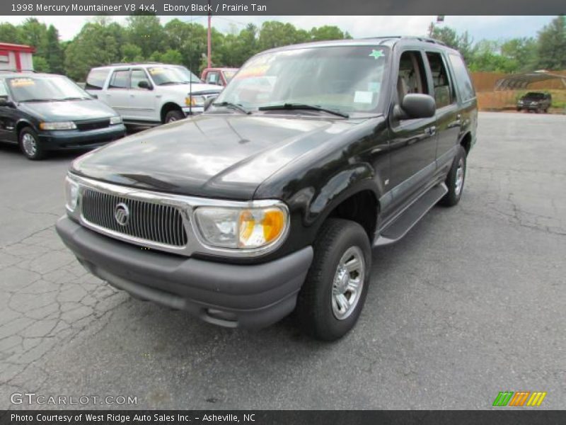 Ebony Black / Prairie Tan 1998 Mercury Mountaineer V8 4x4