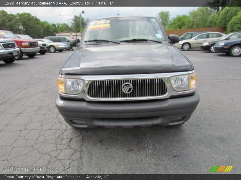 Ebony Black / Prairie Tan 1998 Mercury Mountaineer V8 4x4