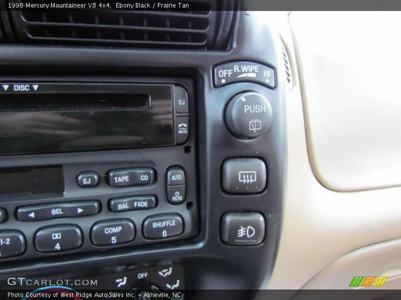 Ebony Black / Prairie Tan 1998 Mercury Mountaineer V8 4x4