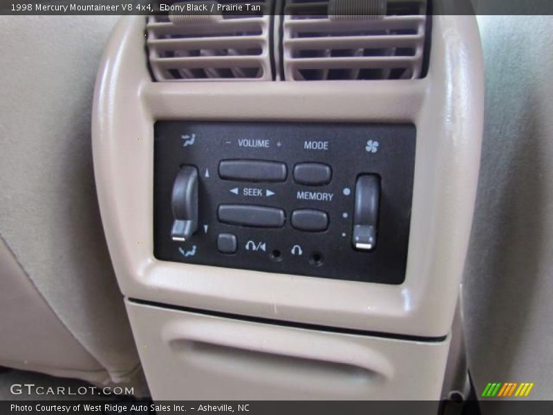 Ebony Black / Prairie Tan 1998 Mercury Mountaineer V8 4x4