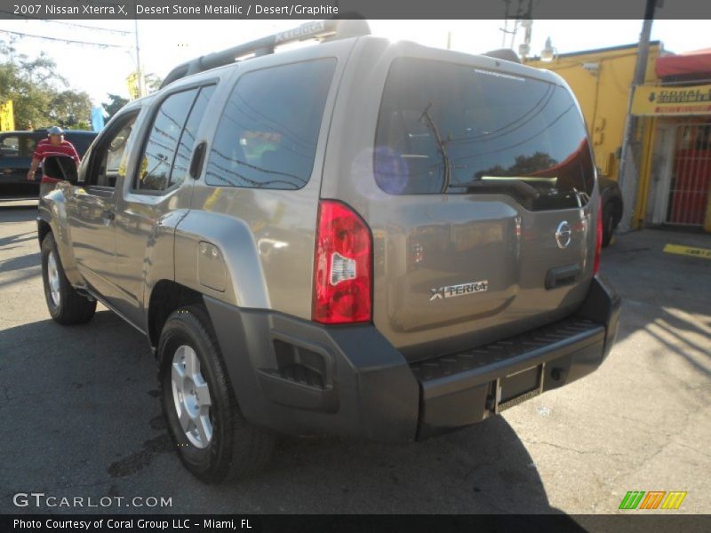 Desert Stone Metallic / Desert/Graphite 2007 Nissan Xterra X