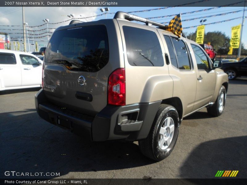 Desert Stone Metallic / Desert/Graphite 2007 Nissan Xterra X