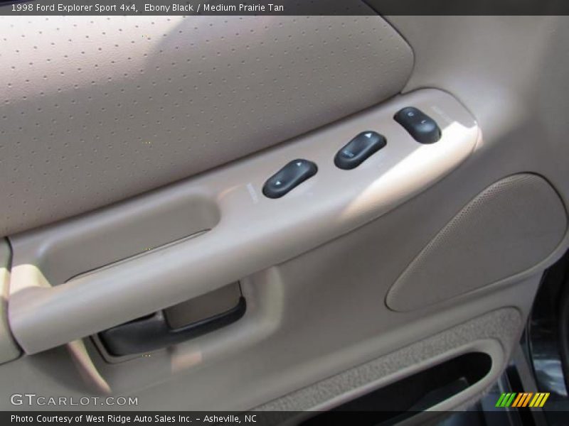 Ebony Black / Medium Prairie Tan 1998 Ford Explorer Sport 4x4