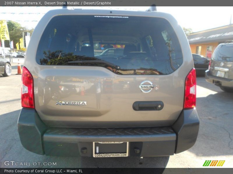 Desert Stone Metallic / Desert/Graphite 2007 Nissan Xterra X