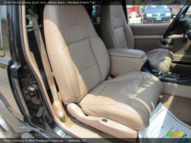 Ebony Black / Medium Prairie Tan 1998 Ford Explorer Sport 4x4