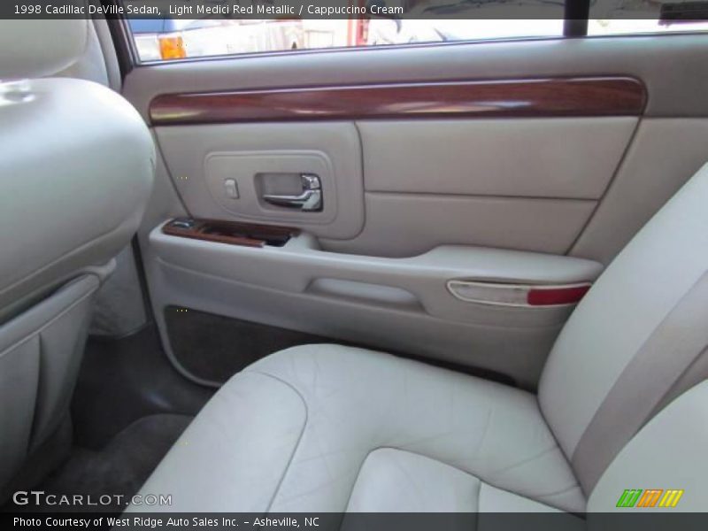Light Medici Red Metallic / Cappuccino Cream 1998 Cadillac DeVille Sedan