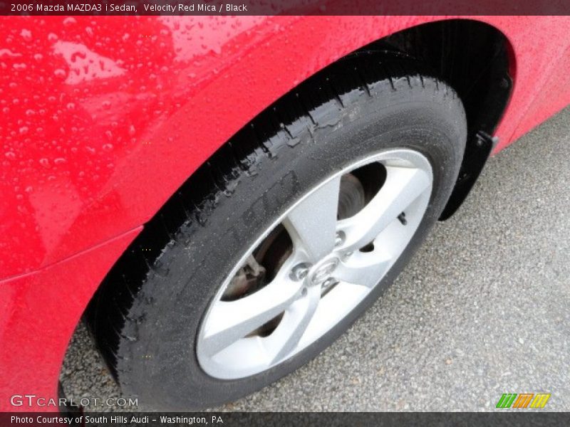 Velocity Red Mica / Black 2006 Mazda MAZDA3 i Sedan