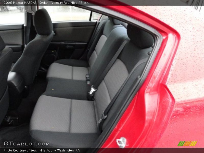 Velocity Red Mica / Black 2006 Mazda MAZDA3 i Sedan