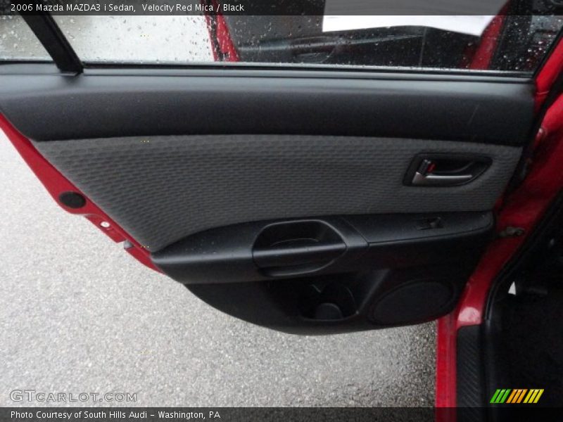 Velocity Red Mica / Black 2006 Mazda MAZDA3 i Sedan