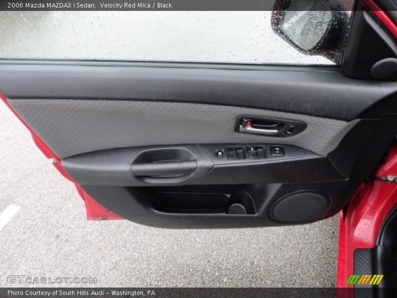 Velocity Red Mica / Black 2006 Mazda MAZDA3 i Sedan