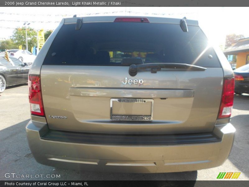 Light Khaki Metallic / Khaki 2006 Jeep Grand Cherokee Laredo