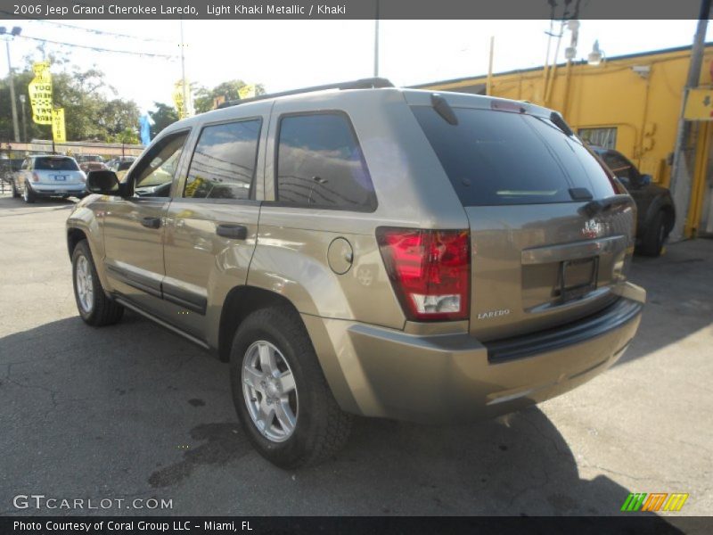 Light Khaki Metallic / Khaki 2006 Jeep Grand Cherokee Laredo