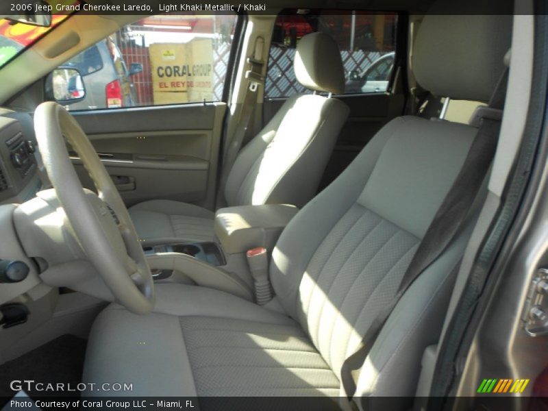 Light Khaki Metallic / Khaki 2006 Jeep Grand Cherokee Laredo