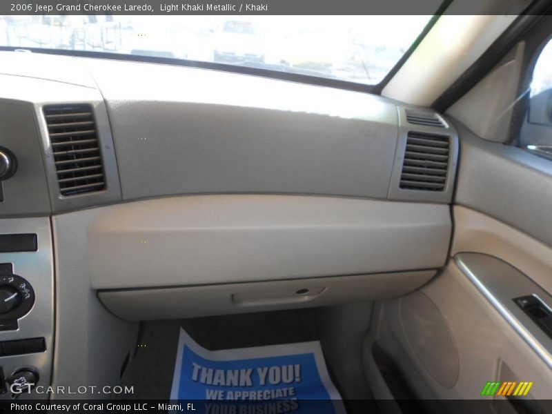 Light Khaki Metallic / Khaki 2006 Jeep Grand Cherokee Laredo
