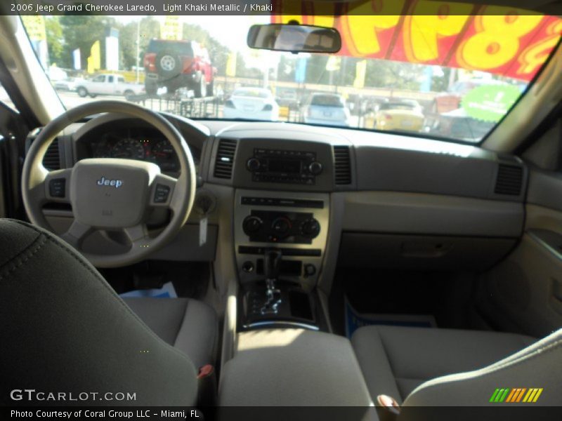 Light Khaki Metallic / Khaki 2006 Jeep Grand Cherokee Laredo