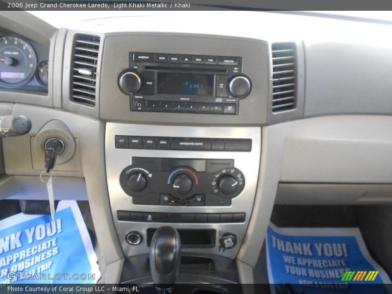 Light Khaki Metallic / Khaki 2006 Jeep Grand Cherokee Laredo