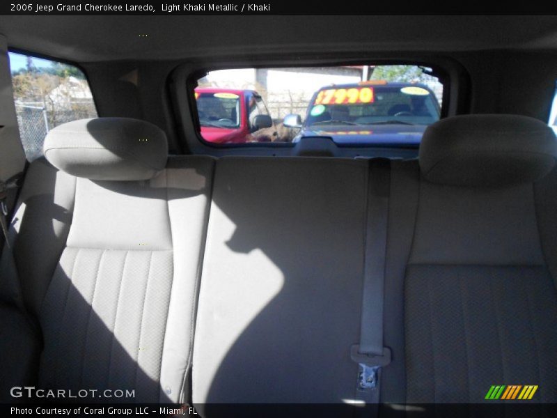 Light Khaki Metallic / Khaki 2006 Jeep Grand Cherokee Laredo