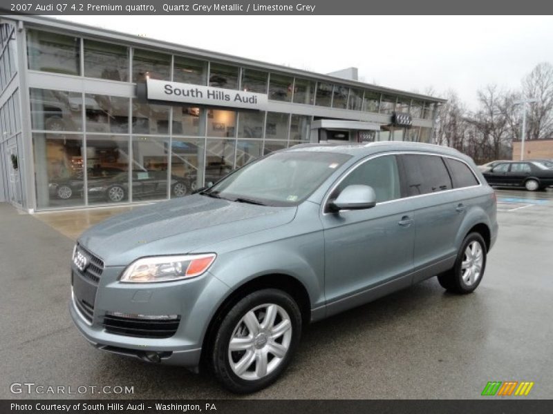 Quartz Grey Metallic / Limestone Grey 2007 Audi Q7 4.2 Premium quattro
