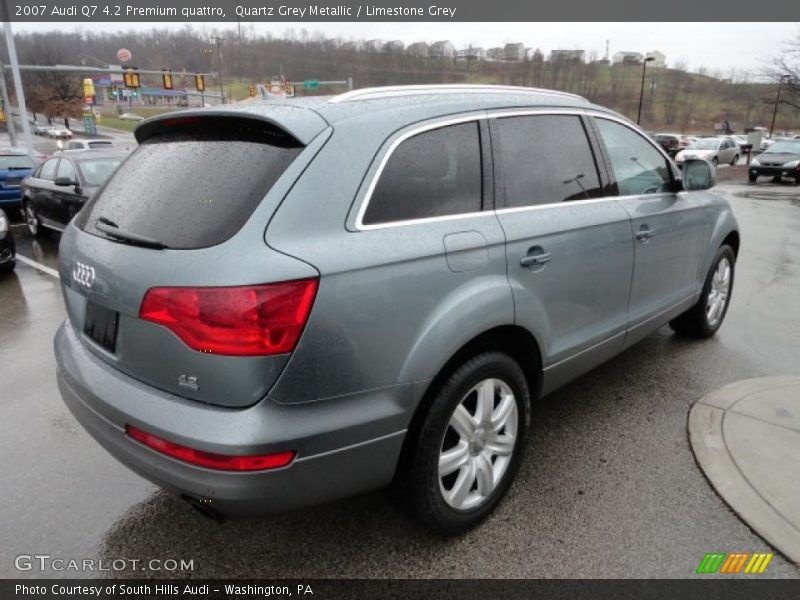 Quartz Grey Metallic / Limestone Grey 2007 Audi Q7 4.2 Premium quattro