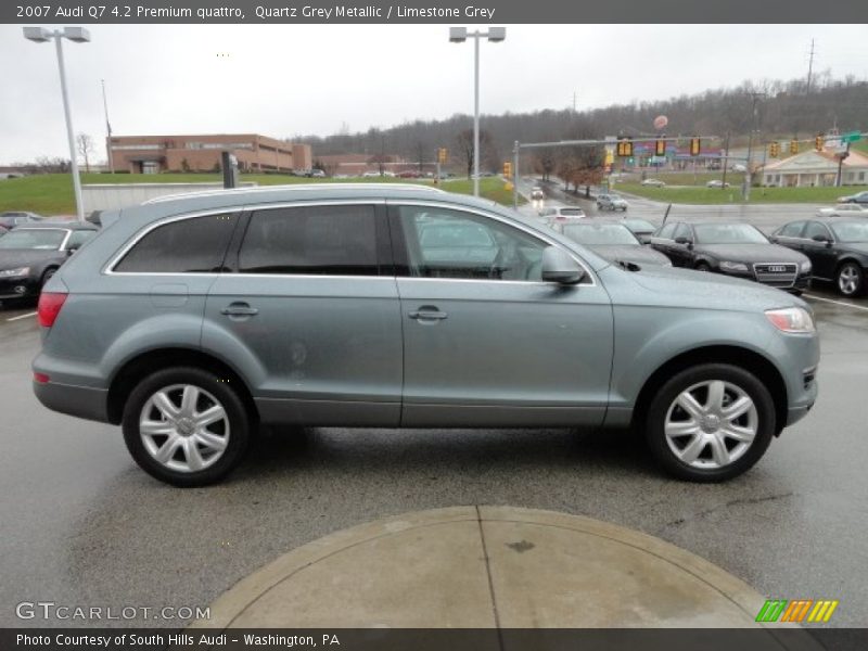 Quartz Grey Metallic / Limestone Grey 2007 Audi Q7 4.2 Premium quattro