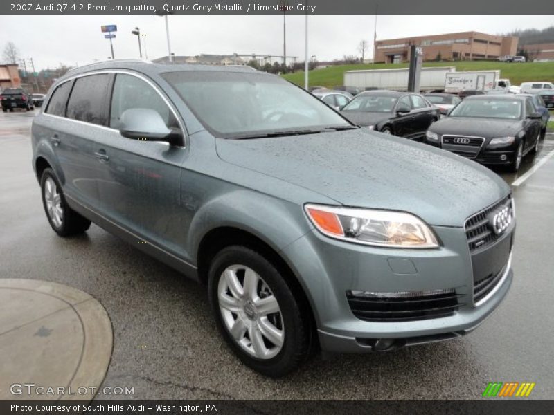 Quartz Grey Metallic / Limestone Grey 2007 Audi Q7 4.2 Premium quattro