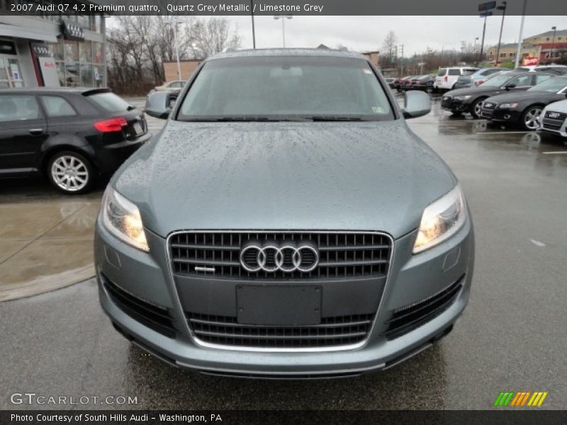 Quartz Grey Metallic / Limestone Grey 2007 Audi Q7 4.2 Premium quattro