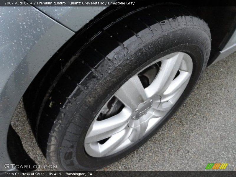 Quartz Grey Metallic / Limestone Grey 2007 Audi Q7 4.2 Premium quattro