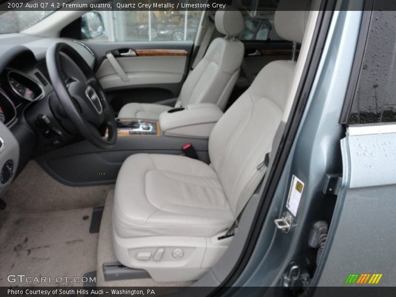 Quartz Grey Metallic / Limestone Grey 2007 Audi Q7 4.2 Premium quattro