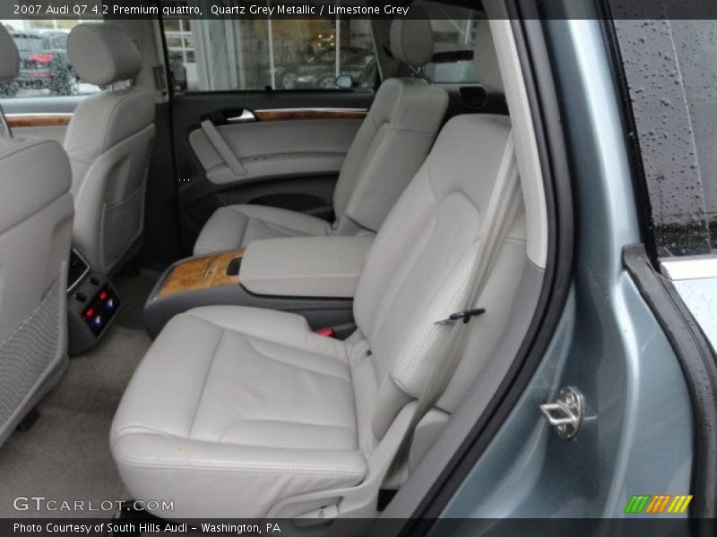 Quartz Grey Metallic / Limestone Grey 2007 Audi Q7 4.2 Premium quattro