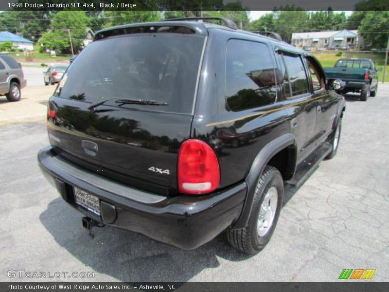 Black / Beige 1998 Dodge Durango SLT 4x4