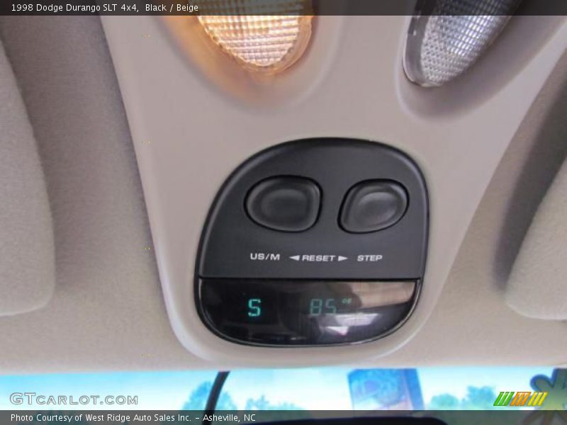 Black / Beige 1998 Dodge Durango SLT 4x4