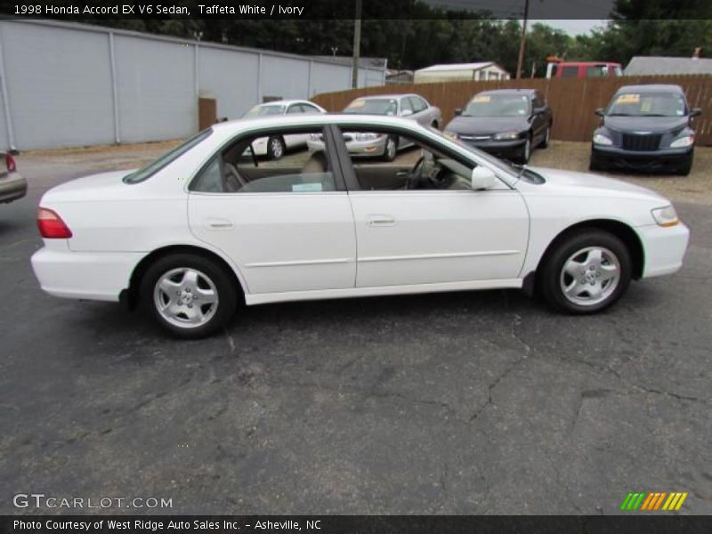 Taffeta White / Ivory 1998 Honda Accord EX V6 Sedan