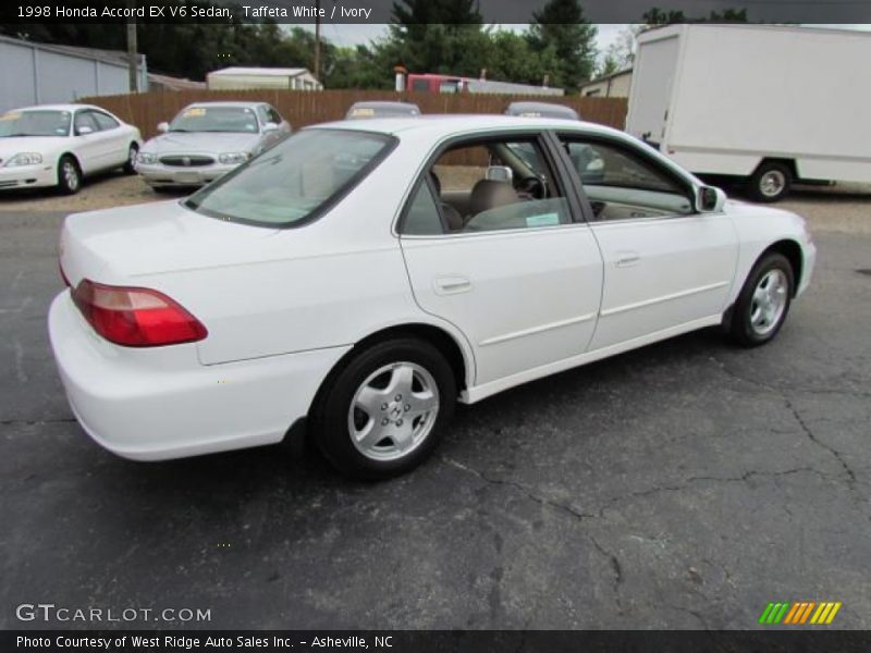 Taffeta White / Ivory 1998 Honda Accord EX V6 Sedan