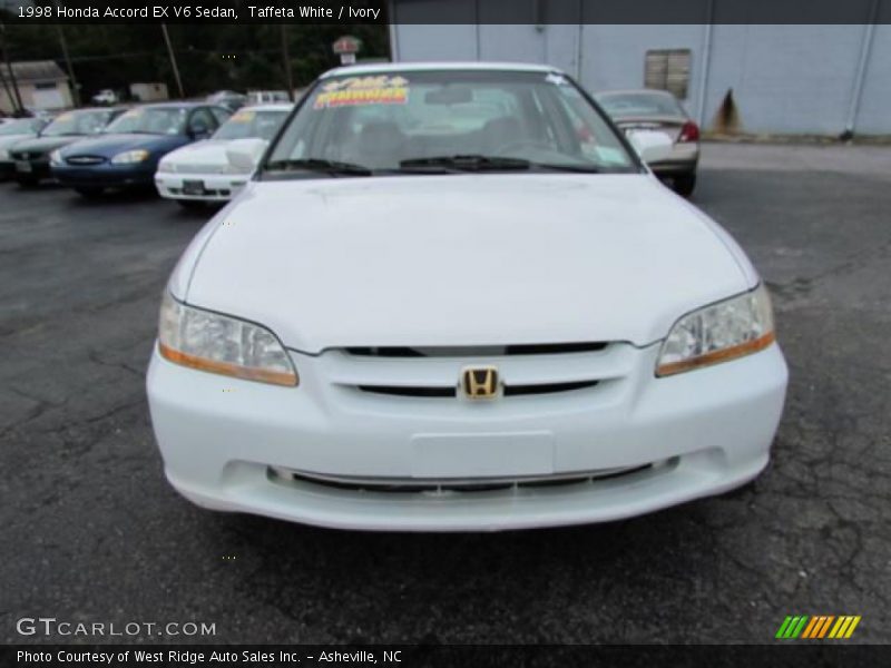 Taffeta White / Ivory 1998 Honda Accord EX V6 Sedan