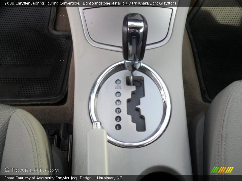  2008 Sebring Touring Convertible 4 Speed Automatic Shifter