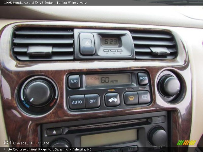 Taffeta White / Ivory 1998 Honda Accord EX V6 Sedan