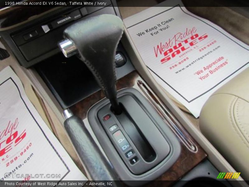  1998 Accord EX V6 Sedan 4 Speed Automatic Shifter