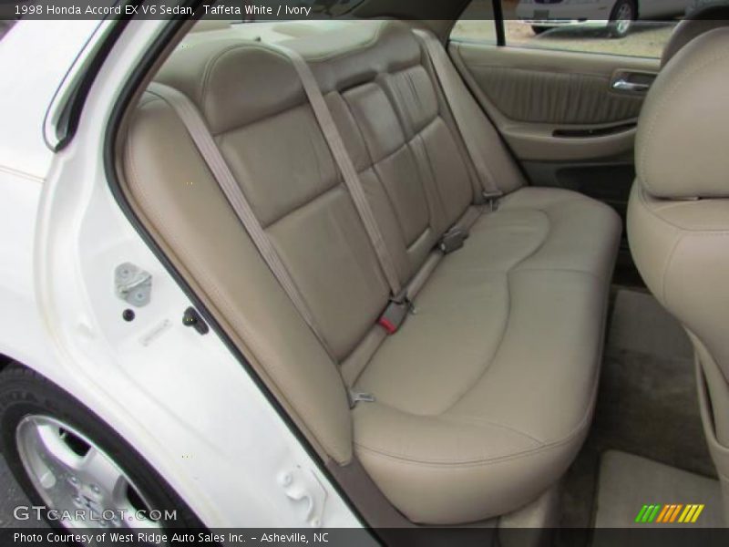 Taffeta White / Ivory 1998 Honda Accord EX V6 Sedan