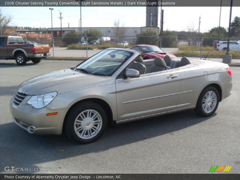  2008 Sebring Touring Convertible Light Sandstone Metallic