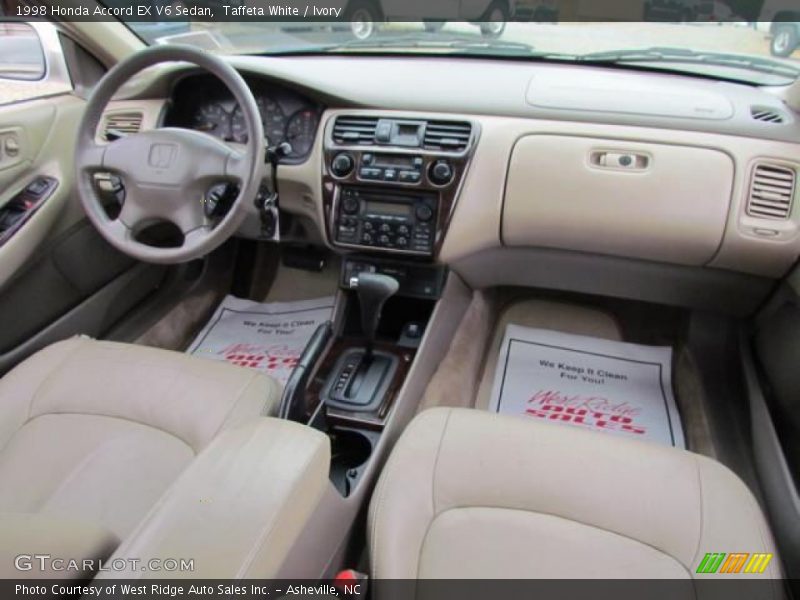 Dashboard of 1998 Accord EX V6 Sedan