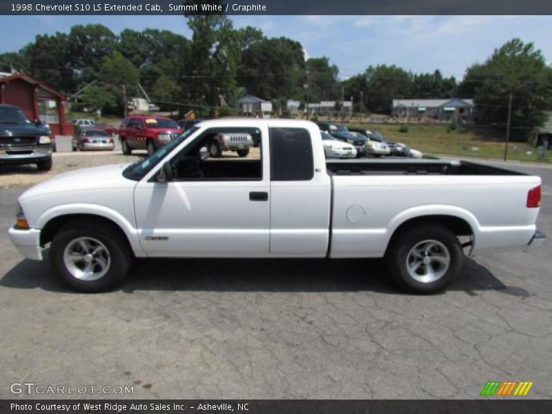  1998 S10 LS Extended Cab Summit White