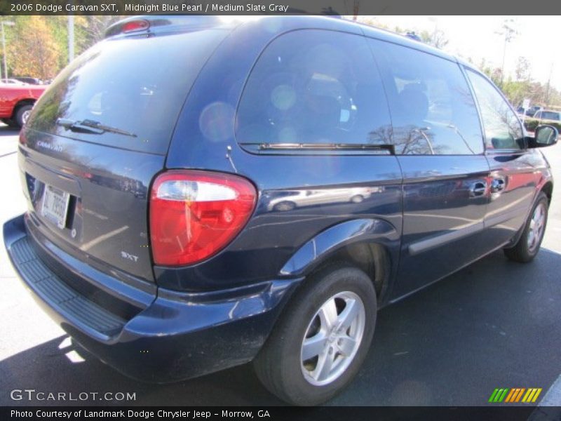 Midnight Blue Pearl / Medium Slate Gray 2006 Dodge Caravan SXT