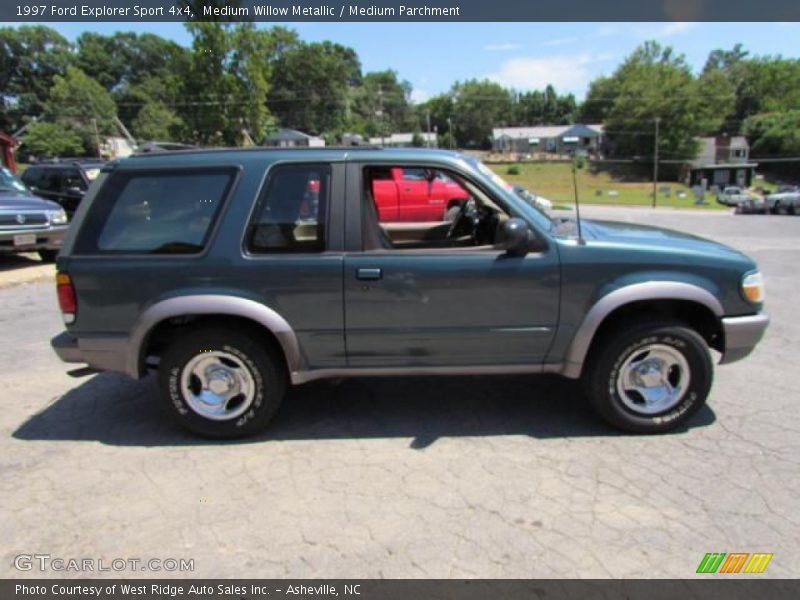 Medium Willow Metallic / Medium Parchment 1997 Ford Explorer Sport 4x4